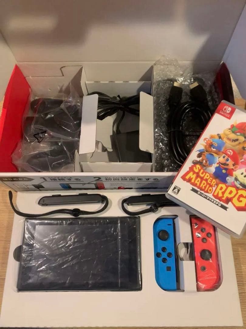 Nintendo Switch + Super Mario RPG+sdカード