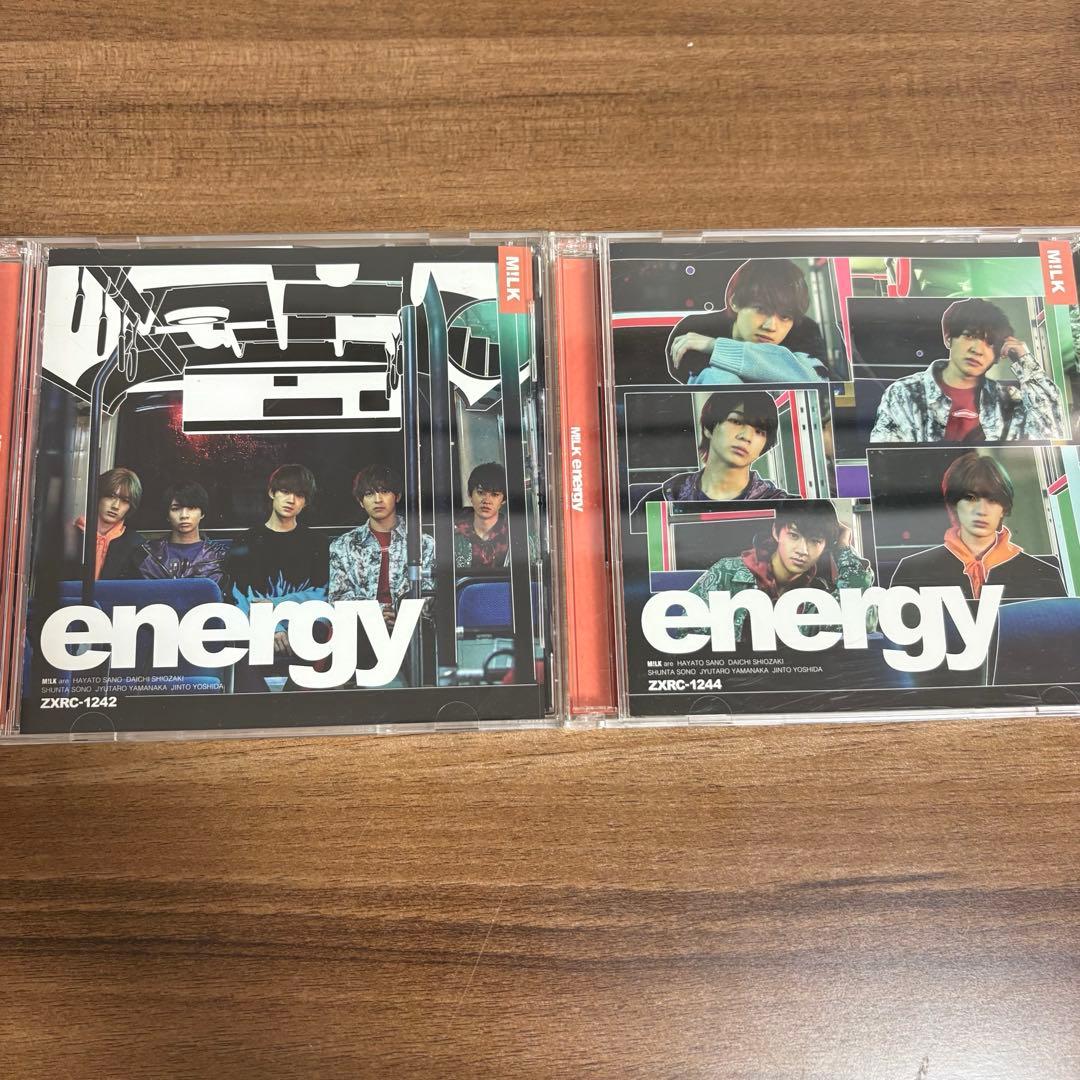M!LK energy 初回限定盤 FC限定盤