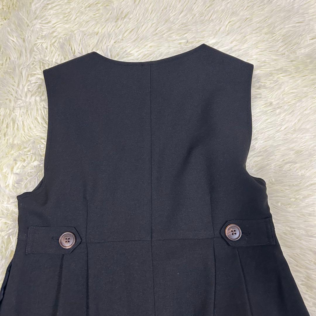 【美品】コヒナ COHINA洗える♡ ダブルボタンジレワンピース