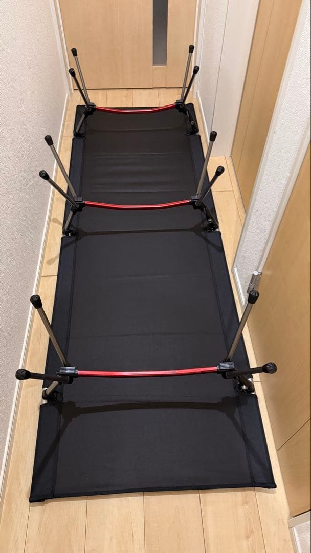 【美品】TOMOUNT コット アウトドアベッド 2WAYS