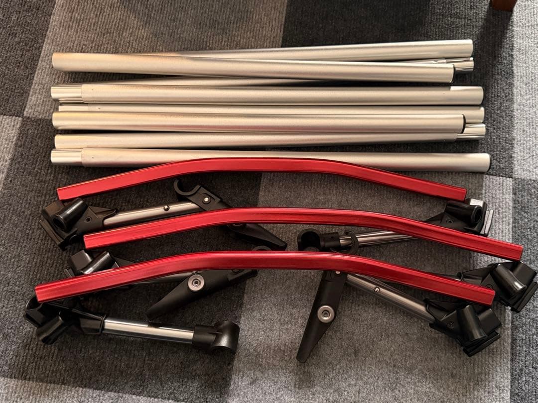 【美品】TOMOUNT コット アウトドアベッド 2WAYS