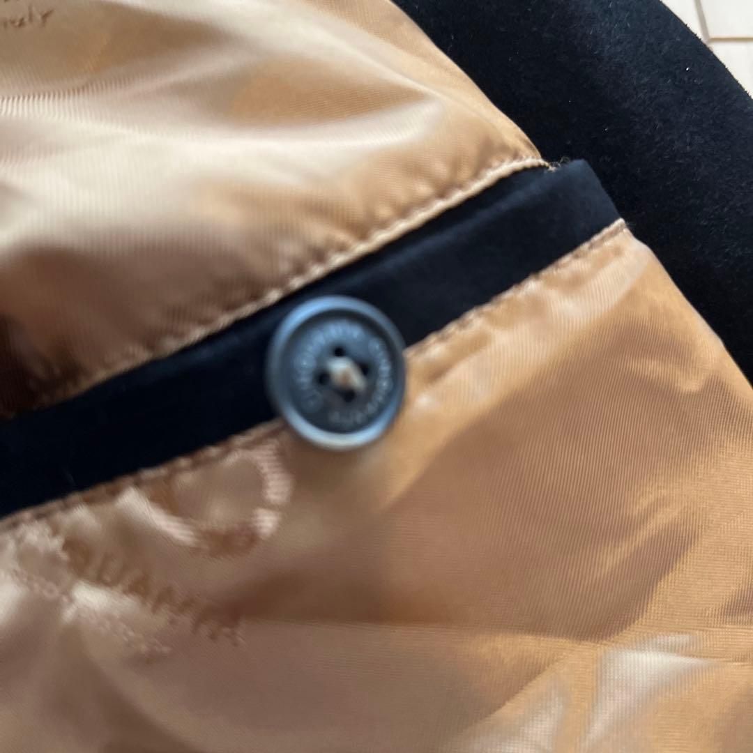 CINQUANTA （チンクアンタ） スウェードレザー シングル ライダース