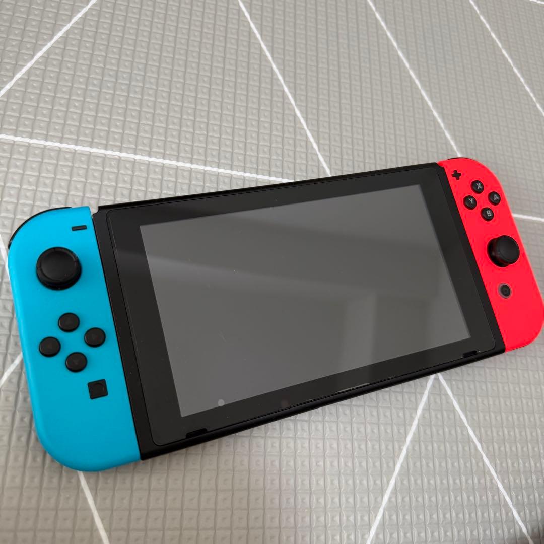 Nintendo Switch ネオンブルー・ネオンレッド 本体　箱無し