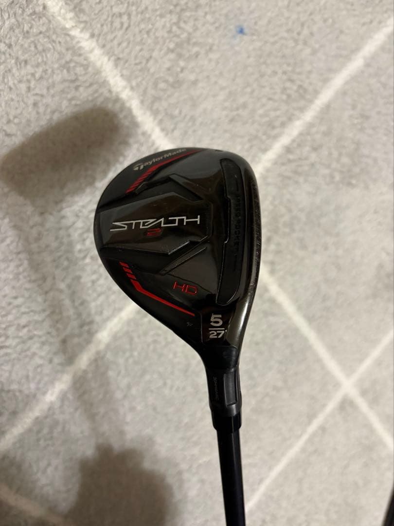 テーラーメイド　ステルス2HD レスキュー　UT 3番、5番　純正sシャフト