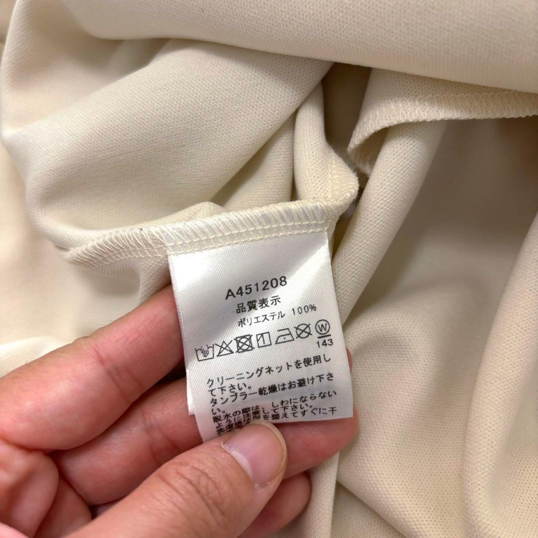 最新 アルチビオ ワンピース モックネック アイボリー ホワイト ゴルフ ウェア