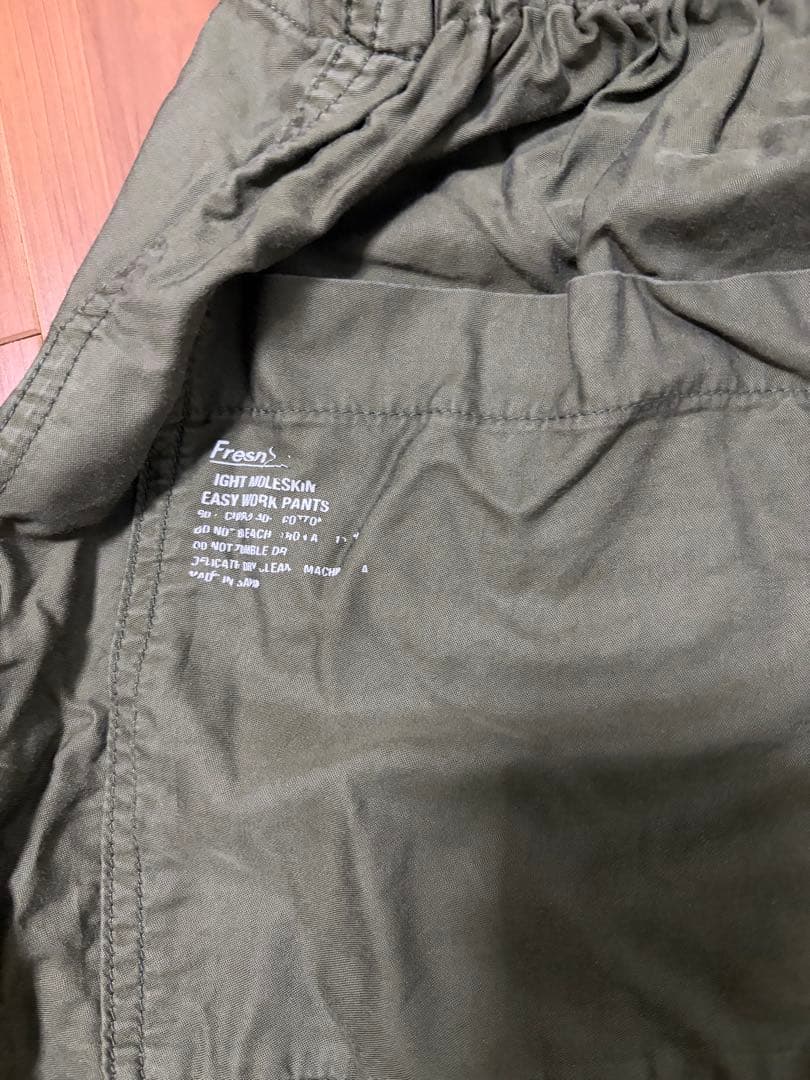 フレッシュサービス　freshservice モールスキン　ベイカーパンツ　L