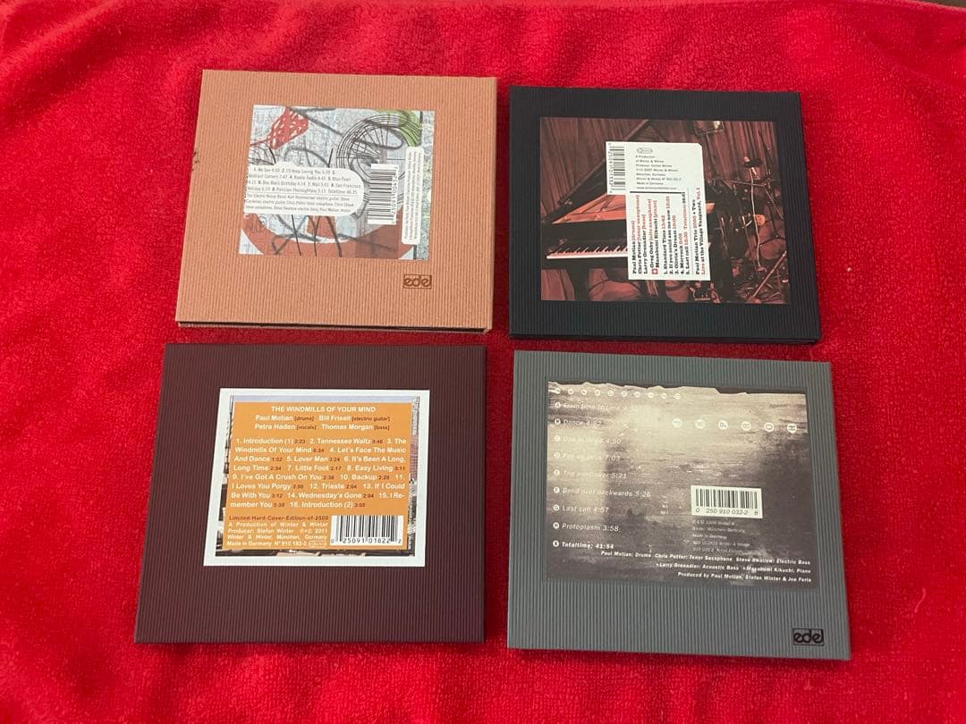 【美ジャケット・デザイン】ポール・モチアンwinter&winter4CD