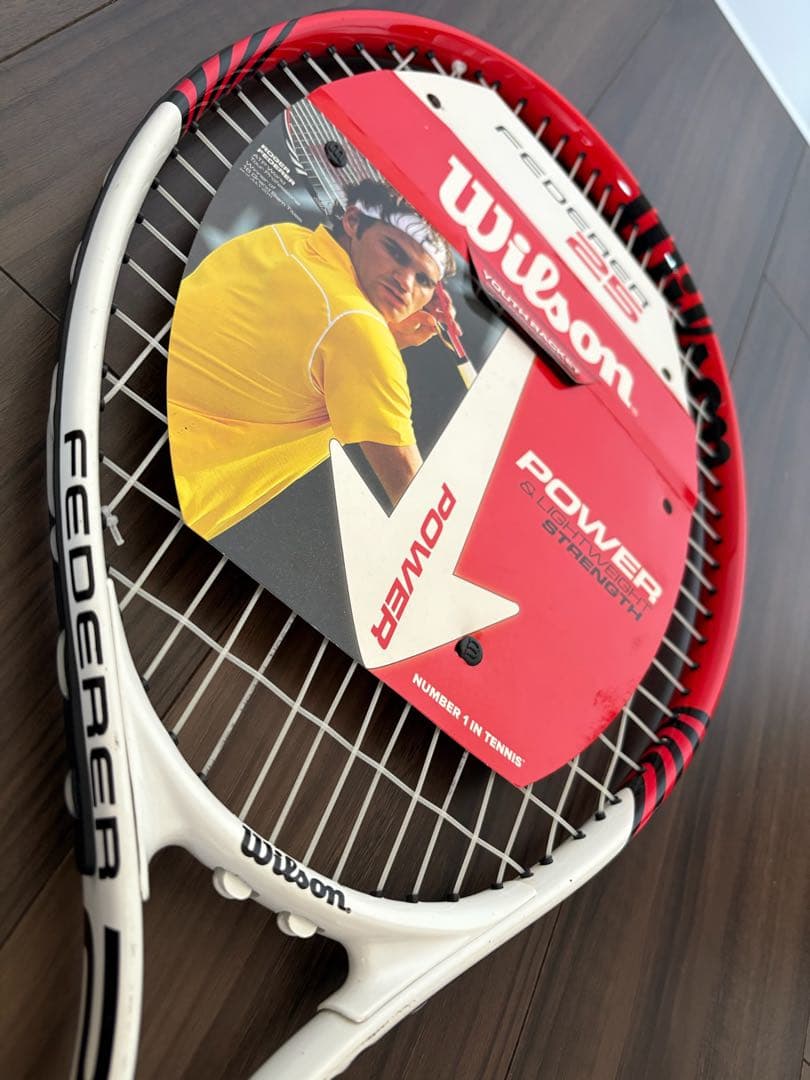 新品Wilson ロジャーフェデラー未使用 テニスラケット FEDERER 25