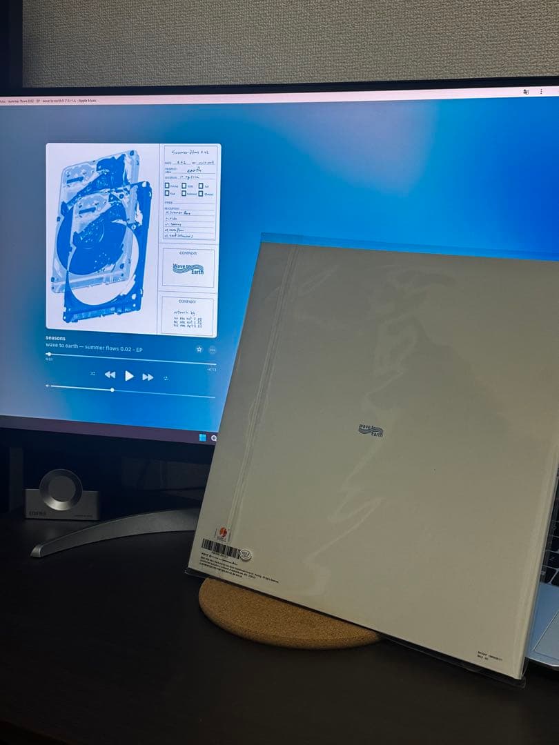 その他 wave to earth-summer flows 0.02 LP