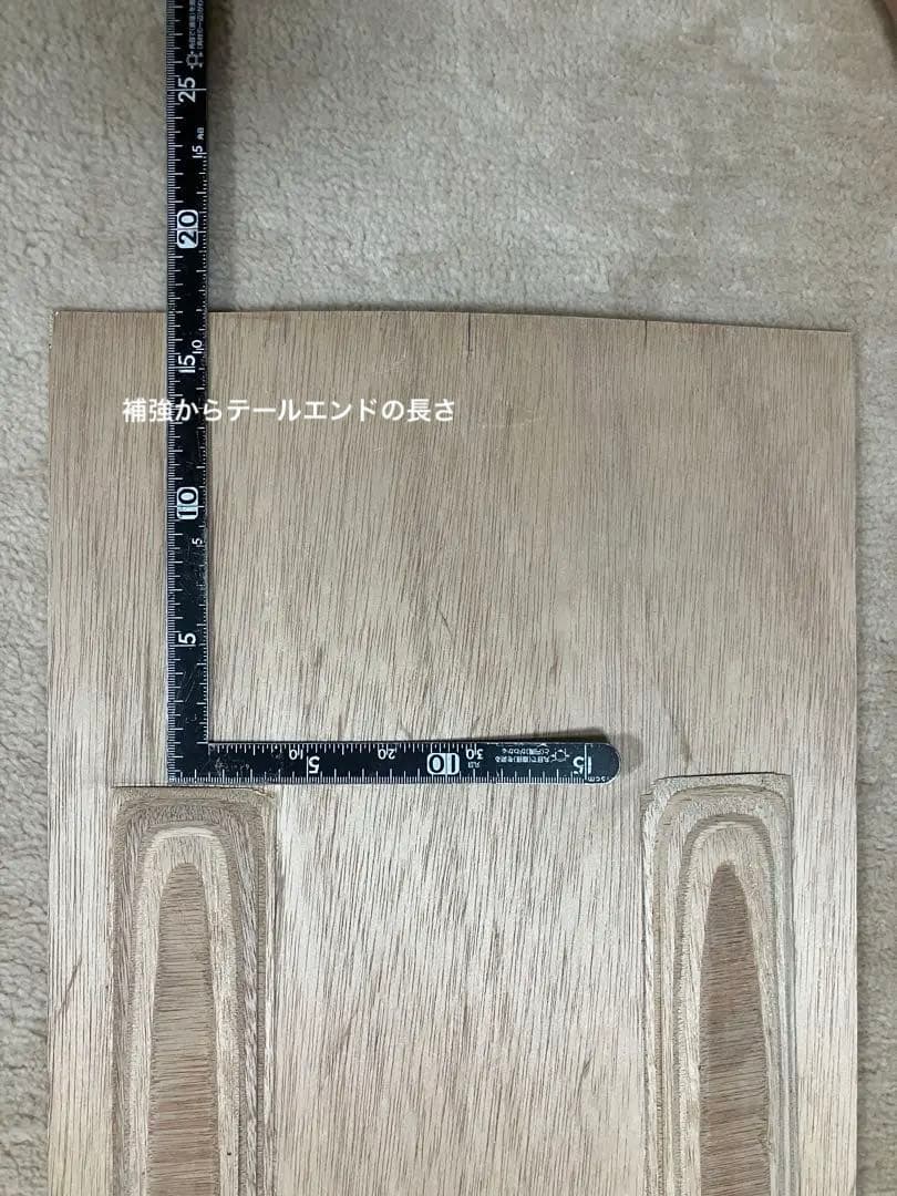 雪板ブランクス①　スノートイ（toy）　自作用