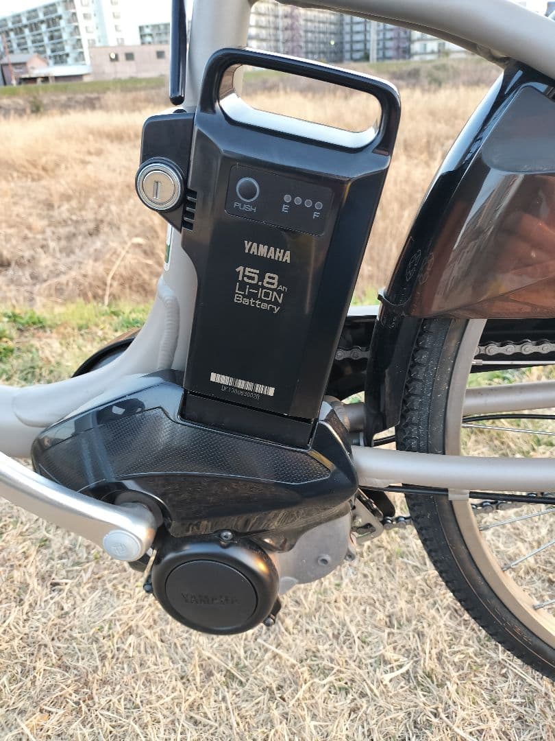 ヤマハ PAS with 電動アシス自転車 ベージュ 26インチ