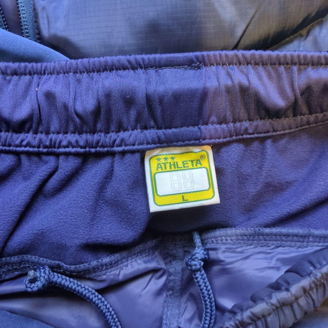 ATHLETA ピステ・ウィンドブレーカー L ネイビーネムジ様