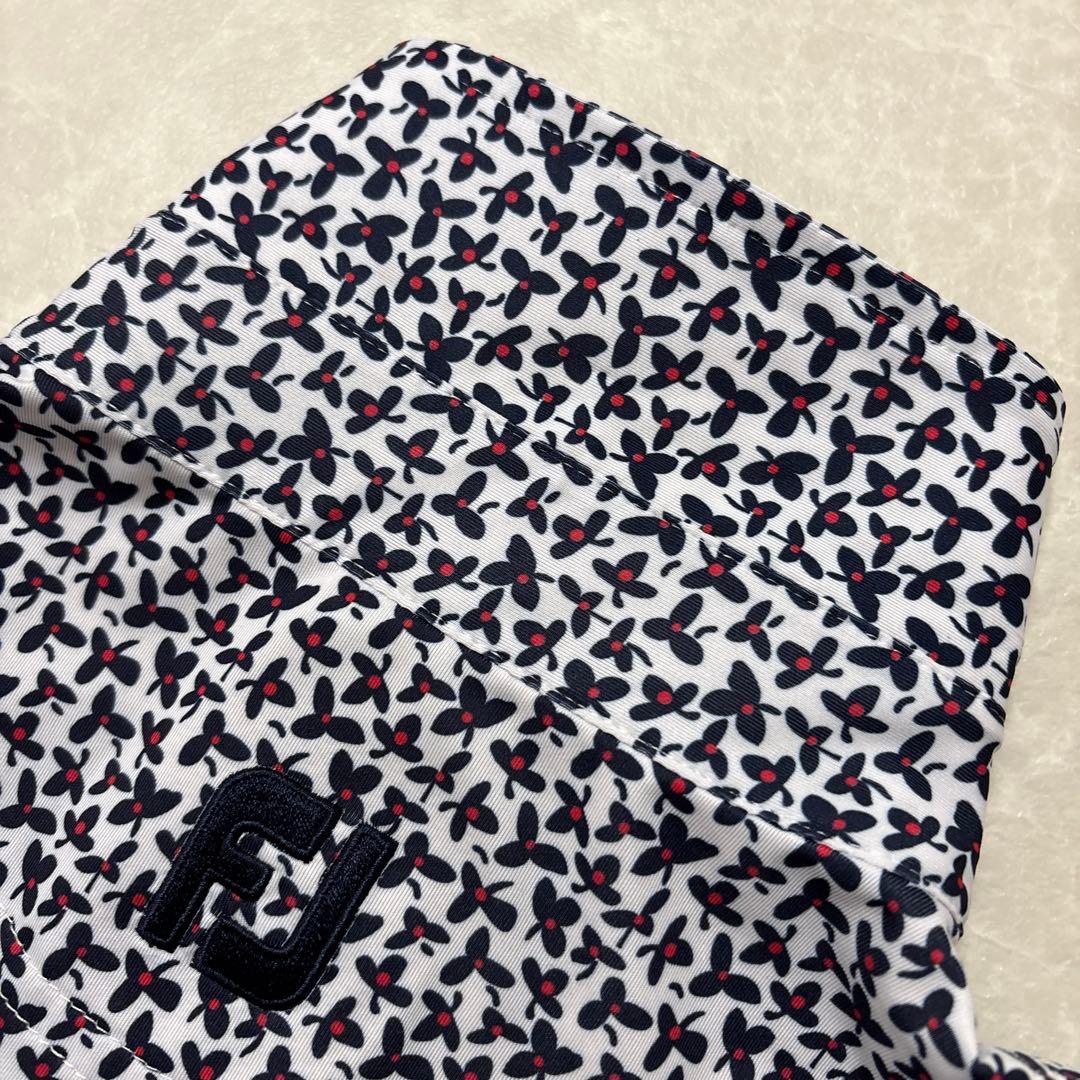 フットジョイ★ボタンダウン★薄手ストレッチ★ポロシャツ【メンズ サイズM】