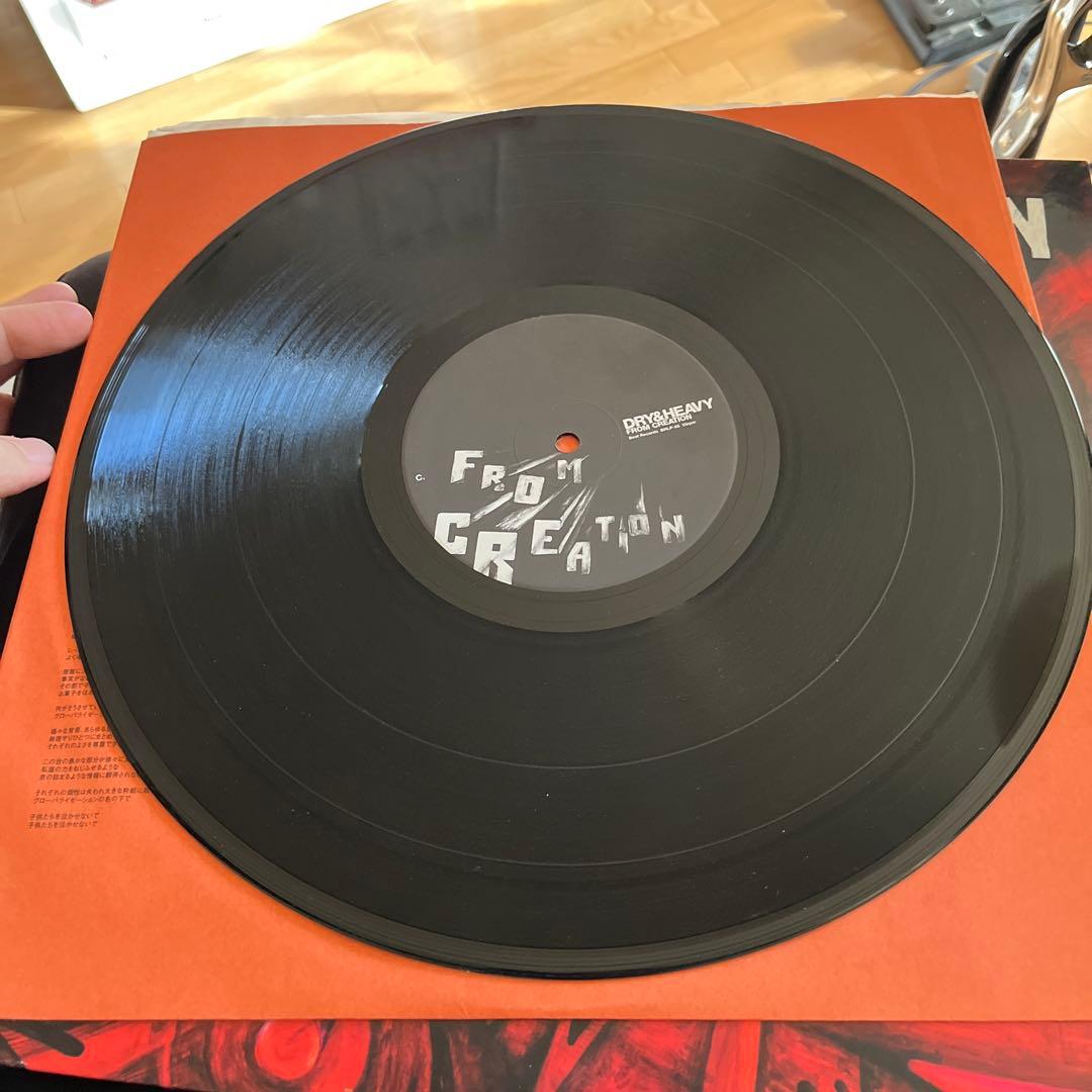 激レア DRY AND HEAVY / FROM CREATION レコード