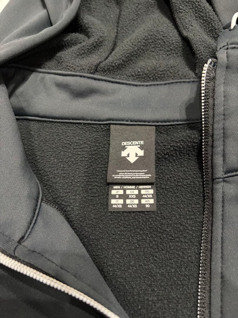 DESCENTE MoveSport メンズSジャージ上下セット ダークグレー