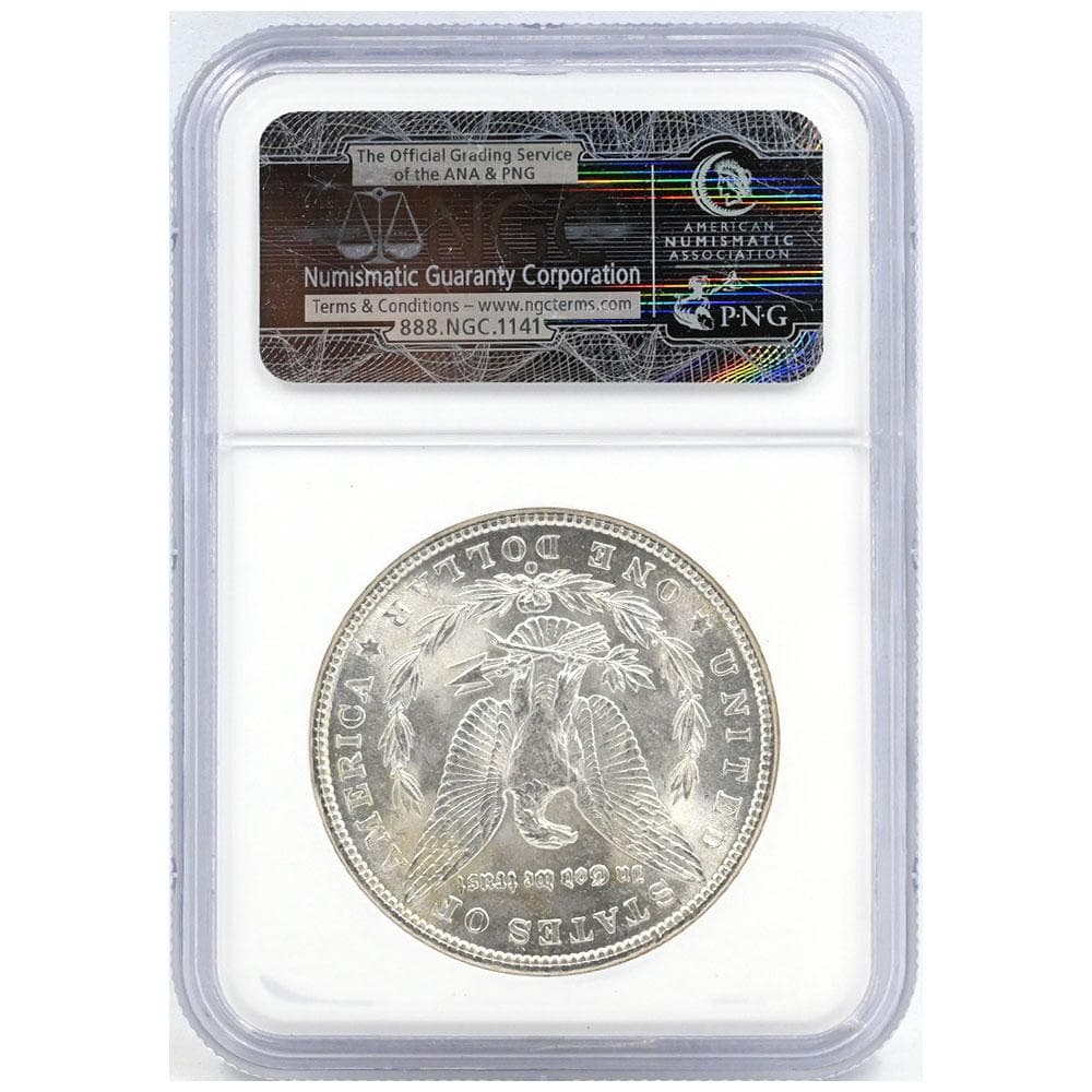 し*ー様 1902 1ドル 銀貨 アメリカ NGC MS63 モルガンダラー 0
