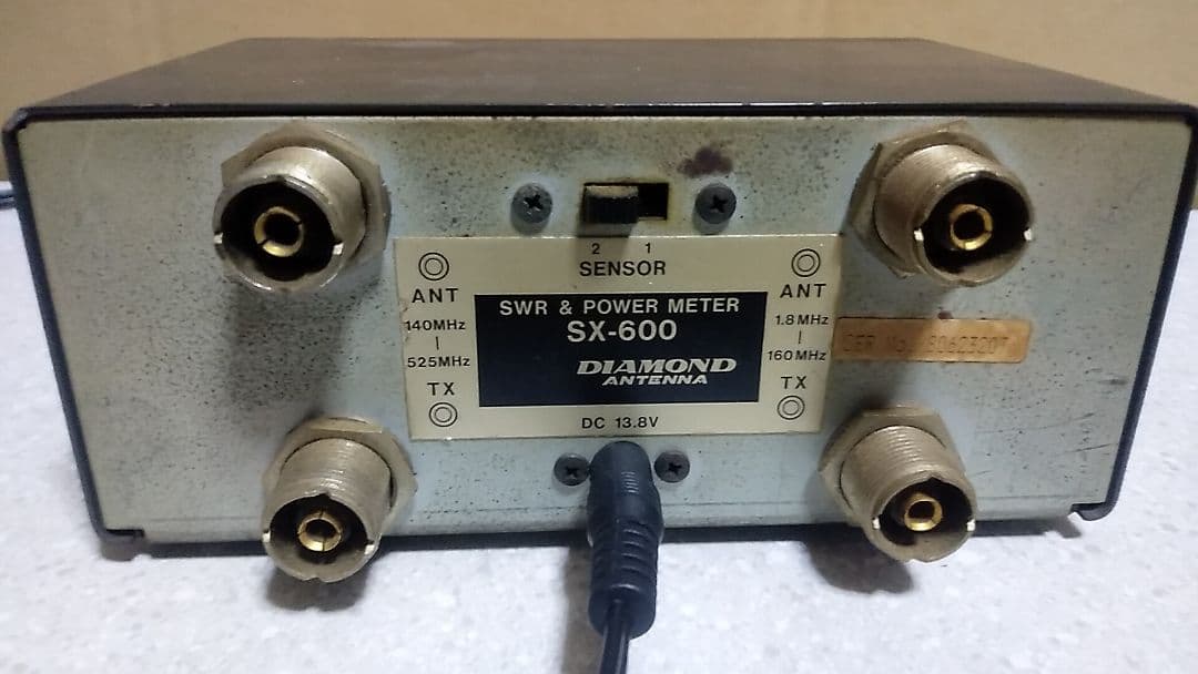 安定化電源GSS3000　&　SWR計