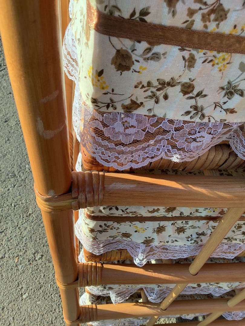 NANA 籐ラタン製 ランドリーボックス 今枝商店 引き出し8杯チェスト