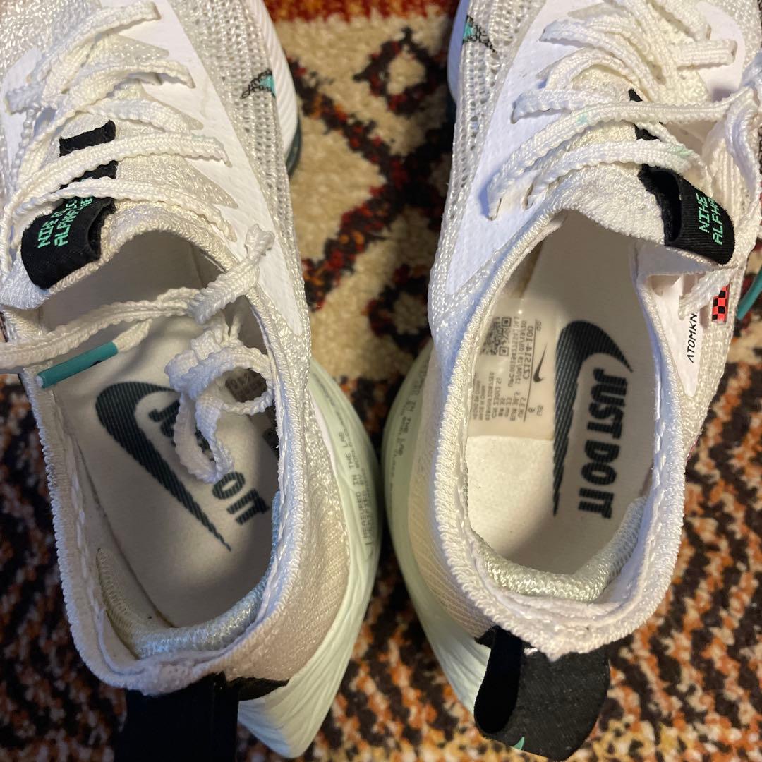 美品 エア ズーム アルファfly Next% 23㌢ レディース