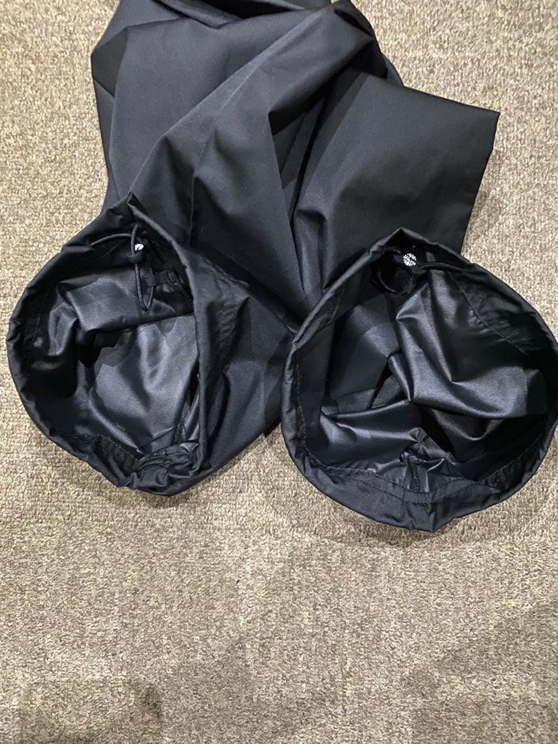 ATHLETA ピステ上下 黒/緑　サイズO