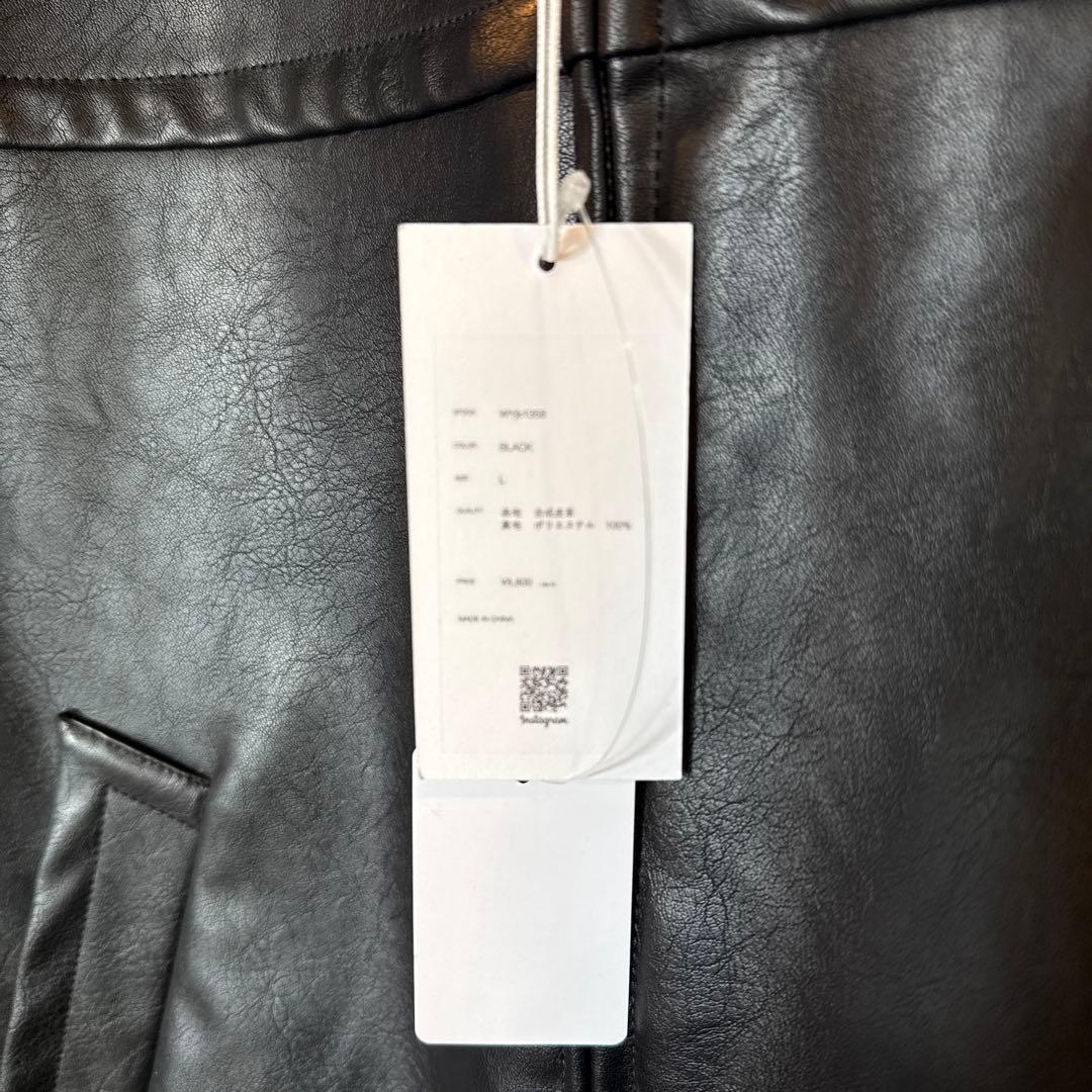 ジャケット・アウター 26ss WYM ARTIFICIAL GRAIN ZIP BLOUSON