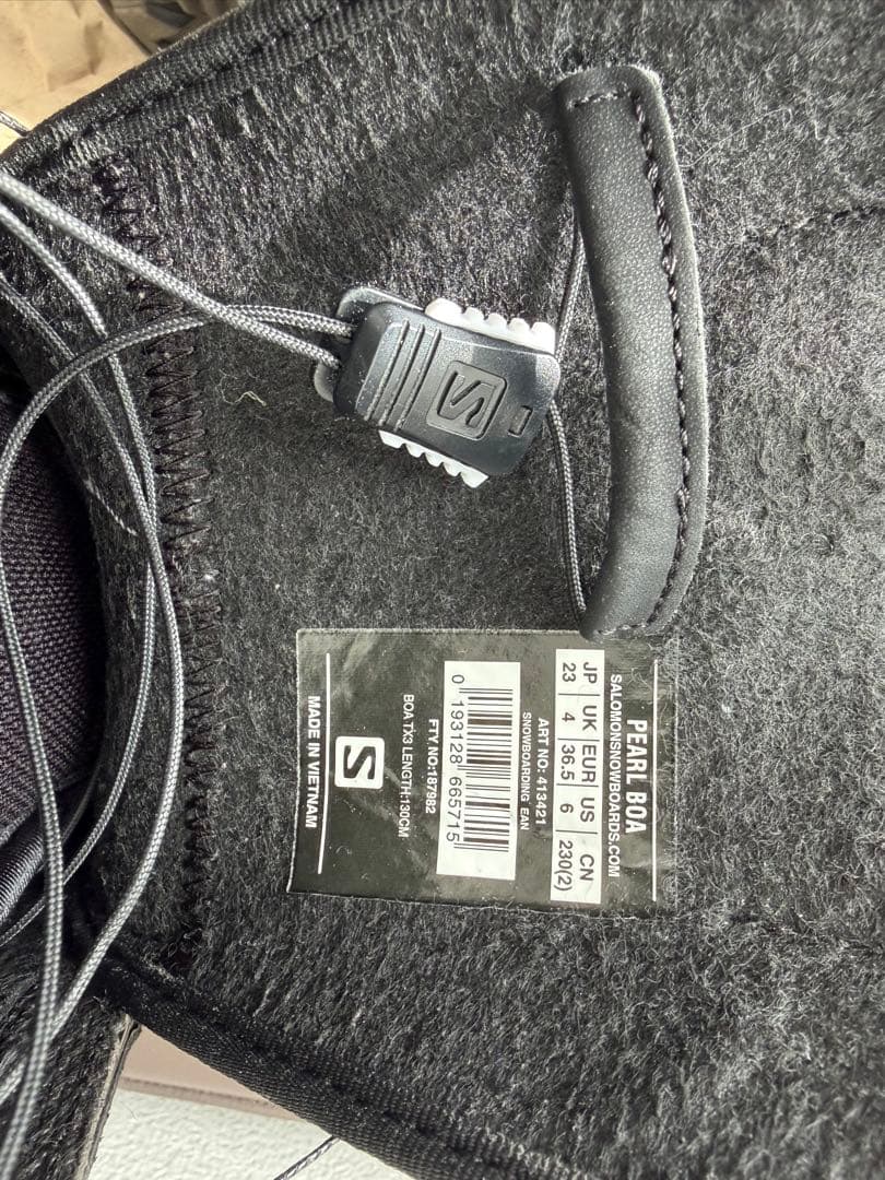 サロモン PEARL BOA 23cm スノーボードブーツ 21-22 箱あり