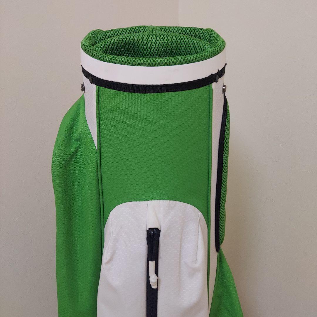 【R)】 PING ピン キャディバッグ 軽量 グリーン/ホワイト ★美品