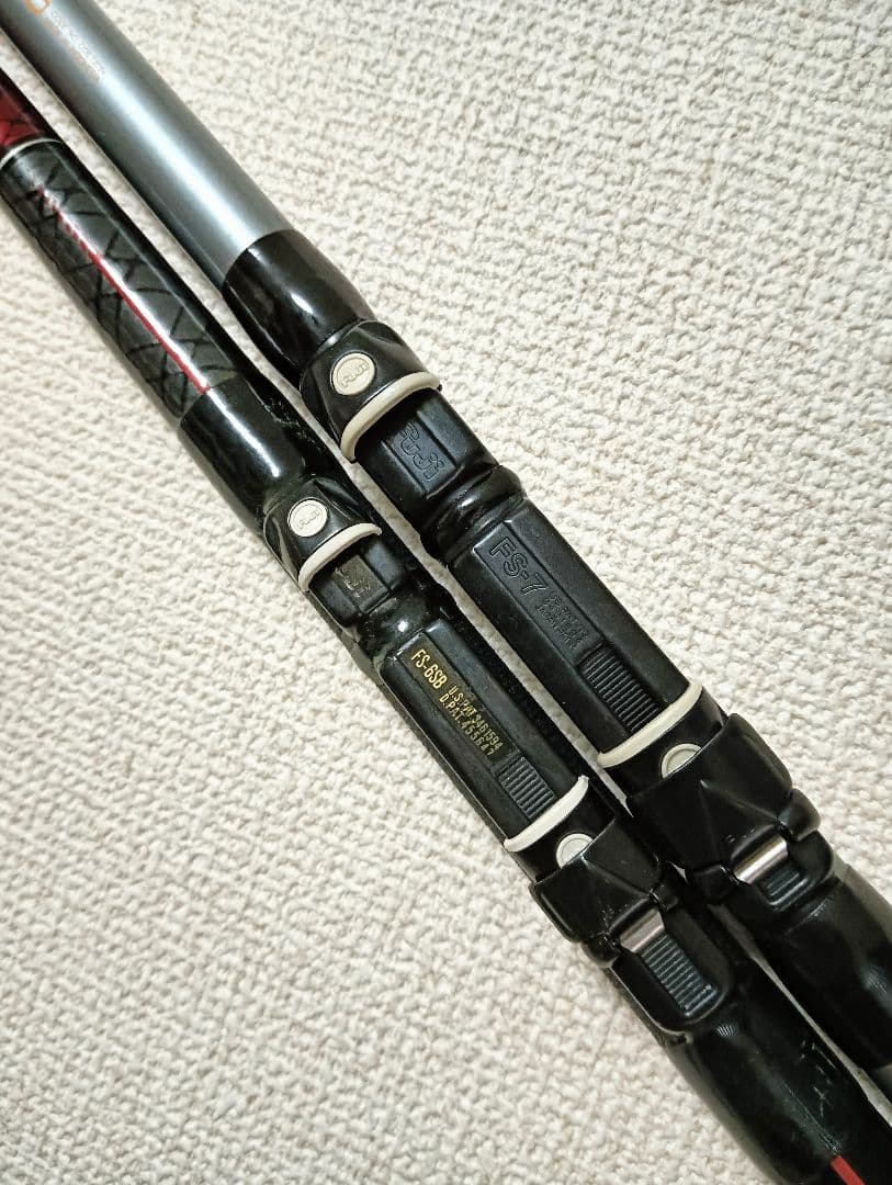 ダイワカーボウィスカー乱舞1.5号5.4m&NFTハイパーループ2号5.4m