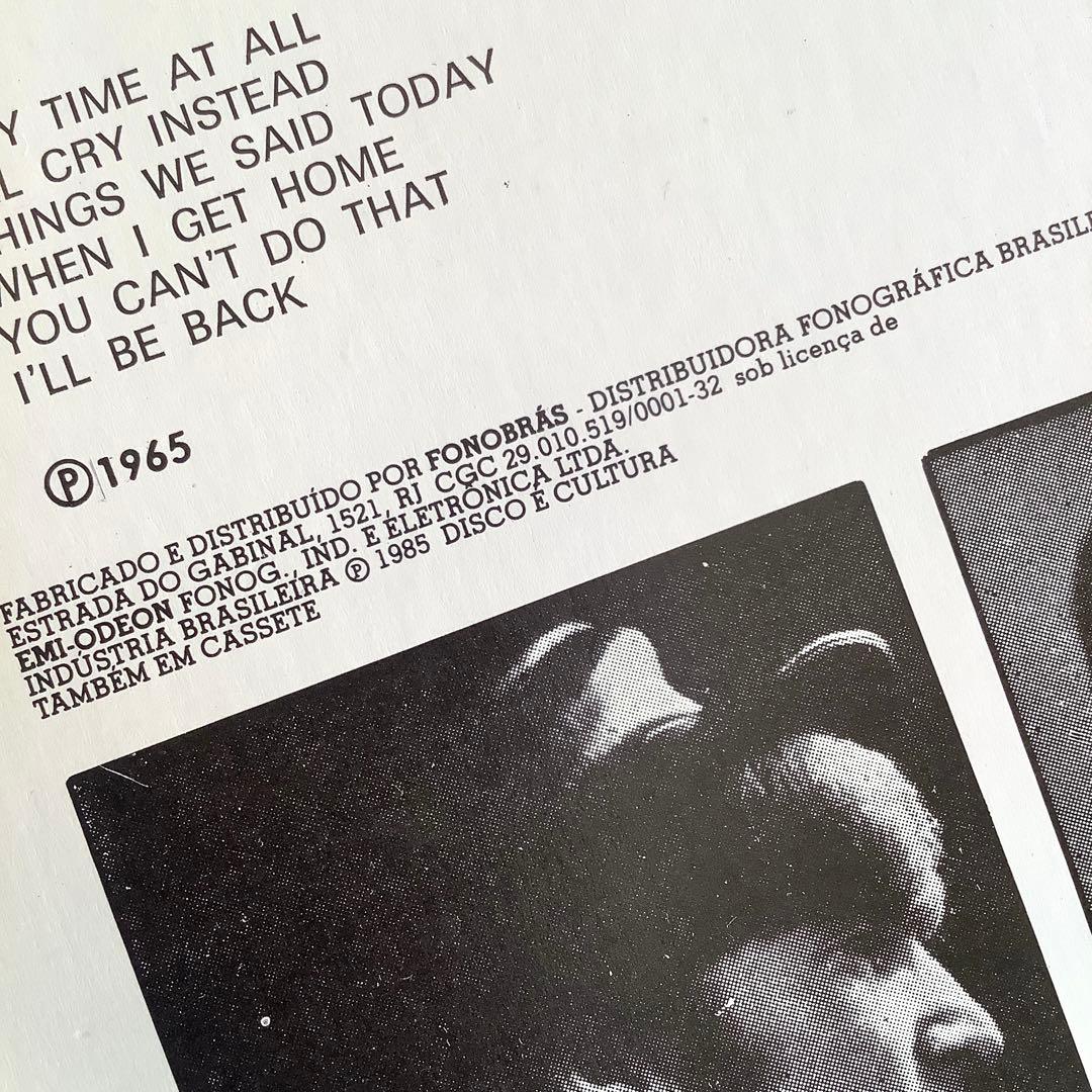 レア!ブラジル盤 ビートルズ レアカラージャケ ビートルズがやって来る