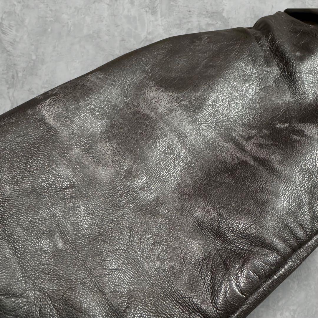 A*K様 【名作】80s USA製 L.L.BEAN A-2 レザー フライトジ