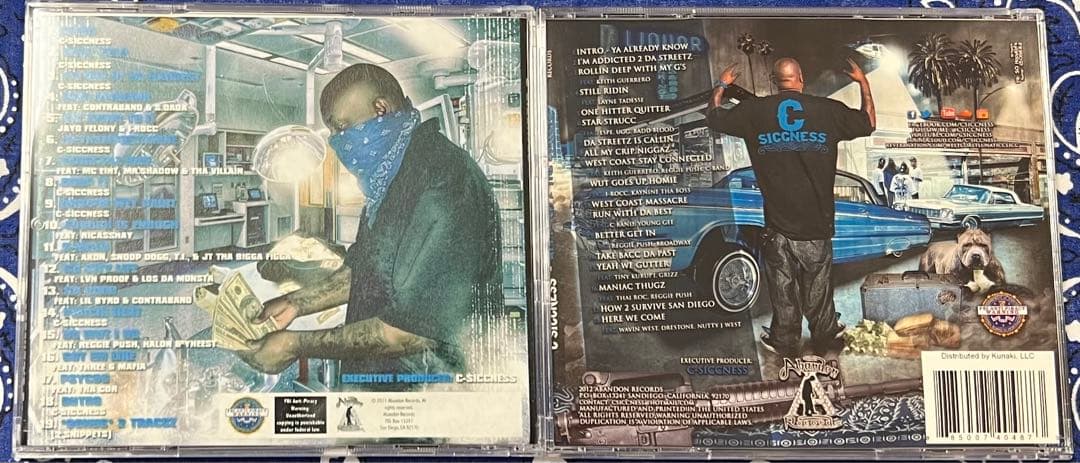 C-Siccness 2枚セット CRIPS G-FUNK DAGO