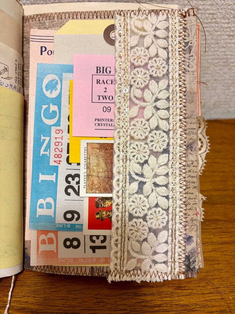 Junkjournal & おすそ分けファイルセットNo.186 雑記帳