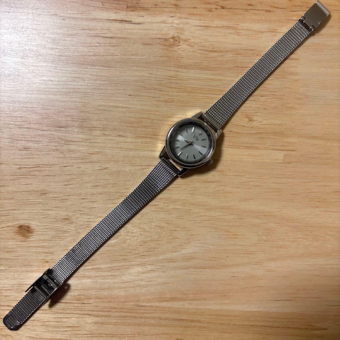 eteソーラーウォッチ メッシュベルト　腕時計