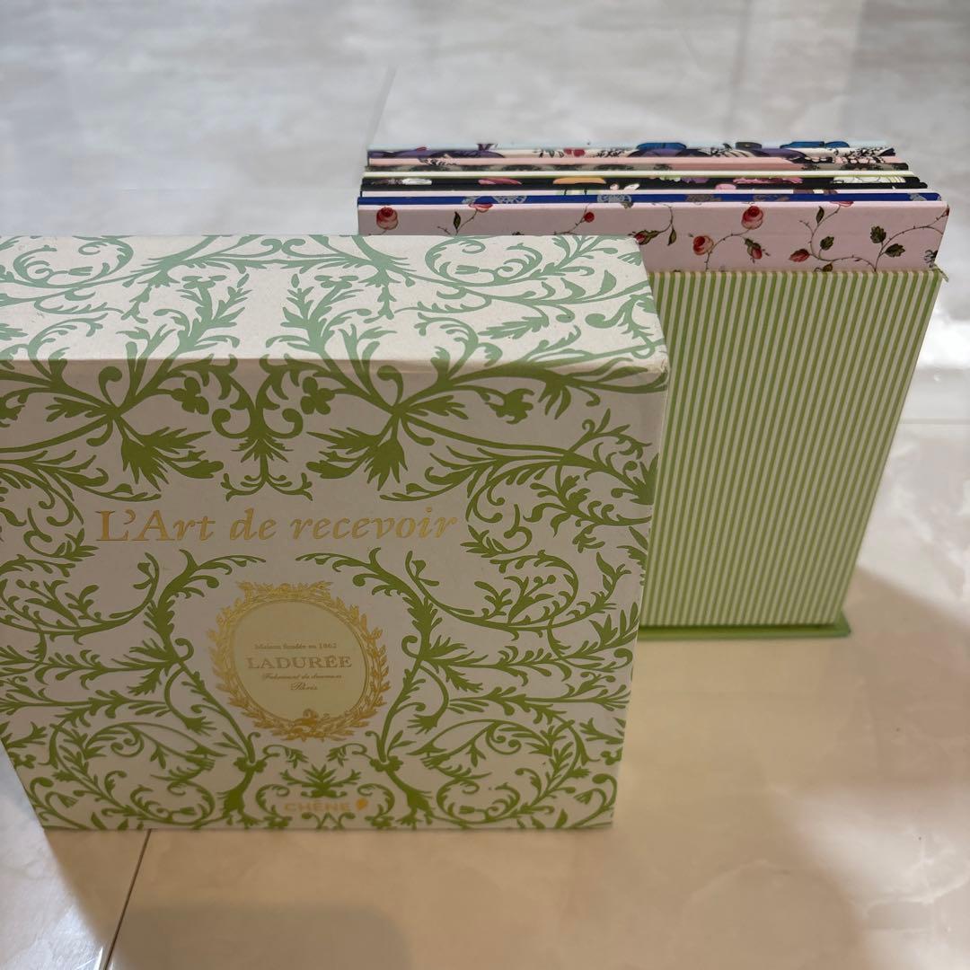 セール中★未使用　ラデュレ　フランス語レシピボックスセット