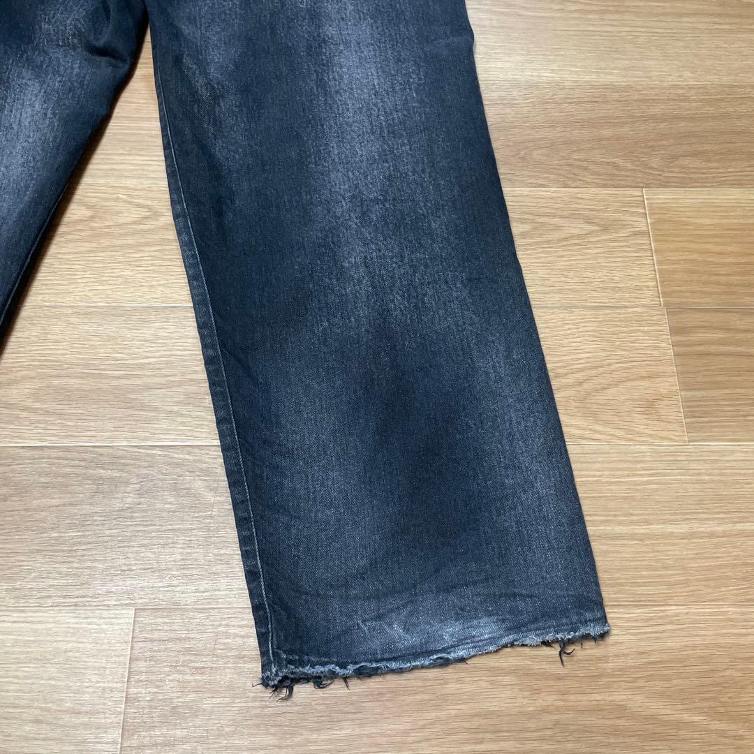 パンツ ancellm AGING TAPERD 5P DENIM PANTS