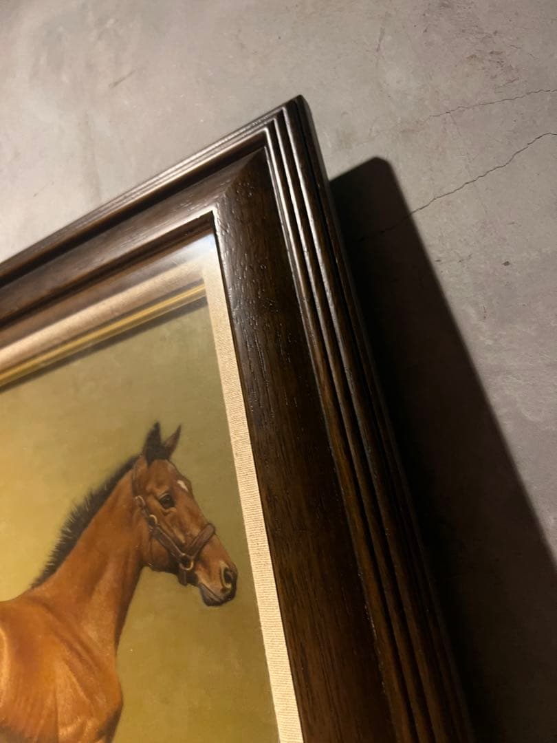 精密写実画　長瀬智之【麗姿】　肉筆油彩画　直筆サインあり