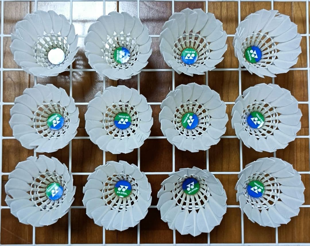 ほ*る様 YONEX ヨネックス ニューオフィシャル 中古 10ダース シャトル