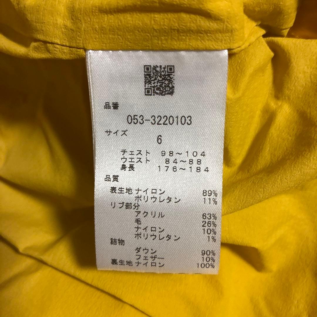 PEARL GATES イエローダウンジャケット