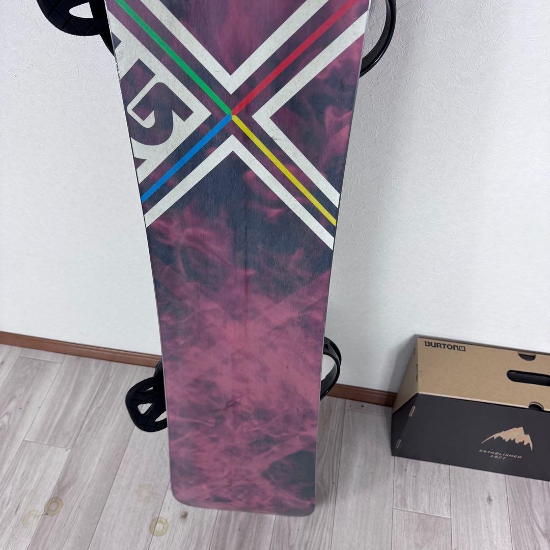 BURTON CUSTOM X 158cm スノーボードセット