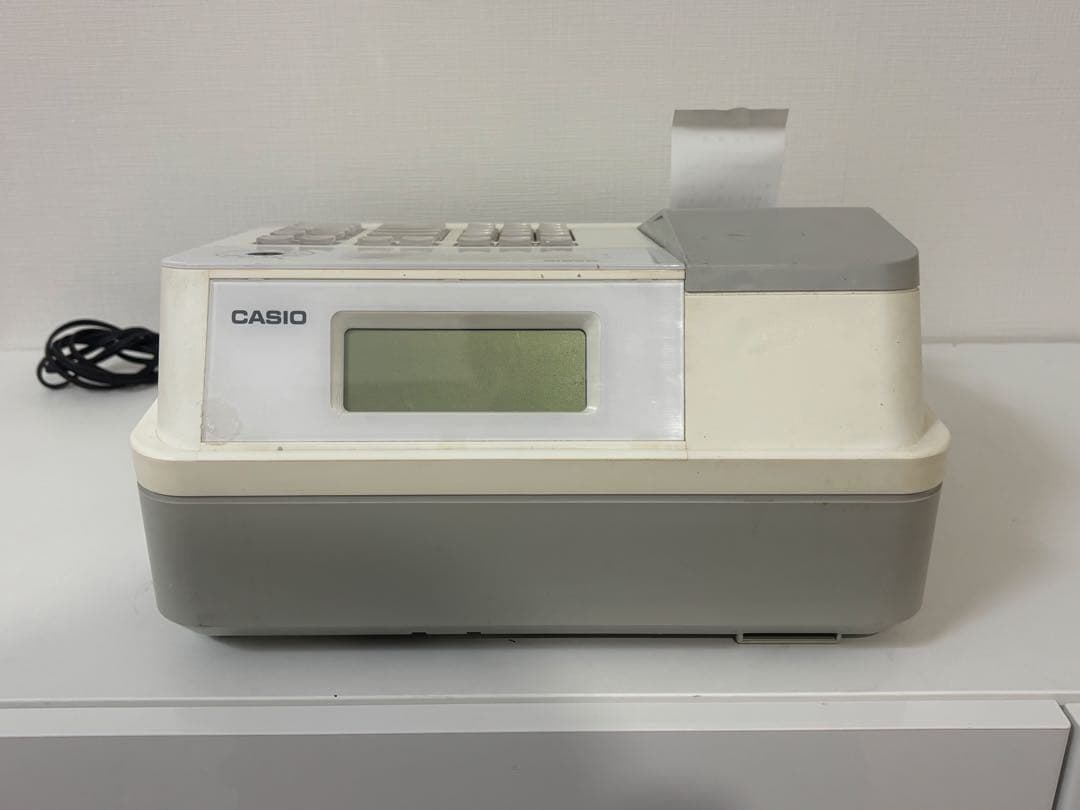 CASIO SE-G2 WE 電子レジスター ホワイト