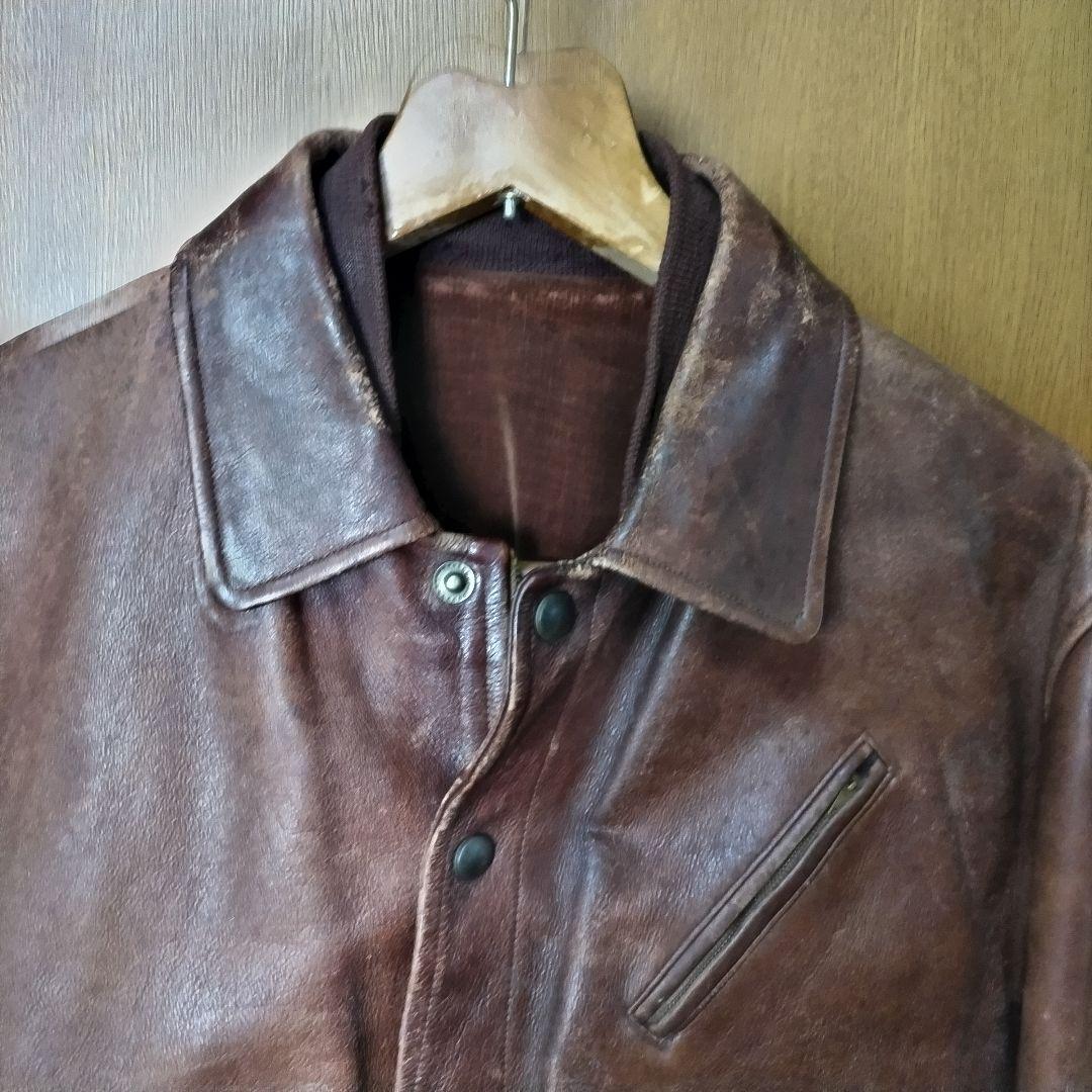 ６０ｓヴィンテージ革ジャン(日本製)