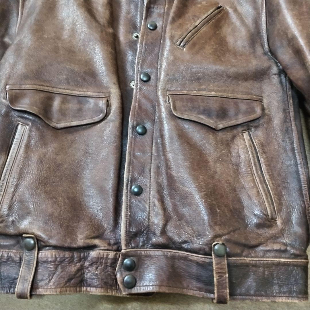 ６０ｓヴィンテージ革ジャン(日本製)