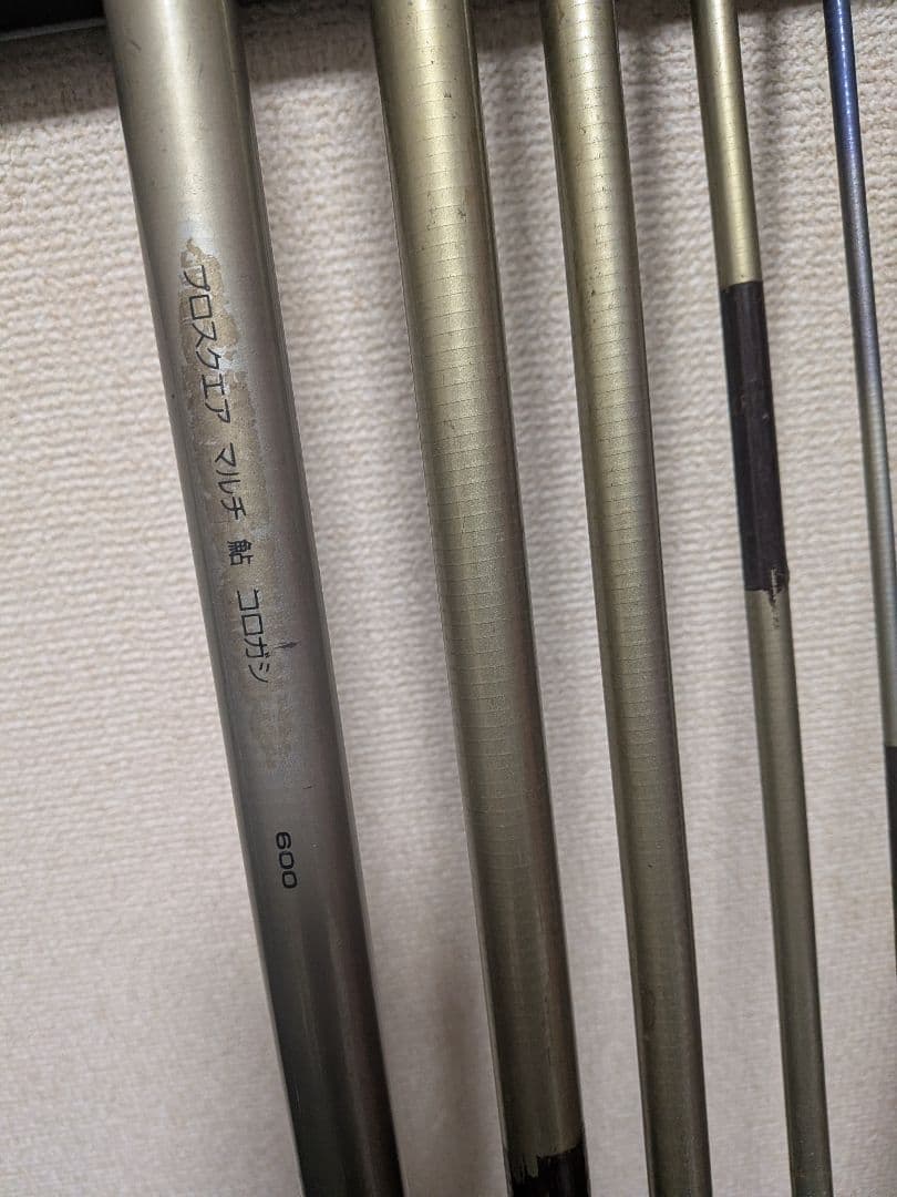 日新マルチスクエアXX野鮎コロガシ6006&プロスクエアマルチ鮎コロガシ600