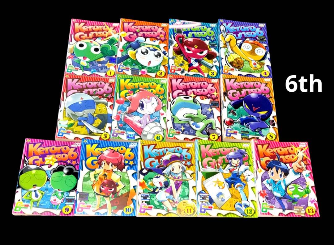 ケロロ軍曹 DVD 1期 3期 4期 5期 6期 65巻