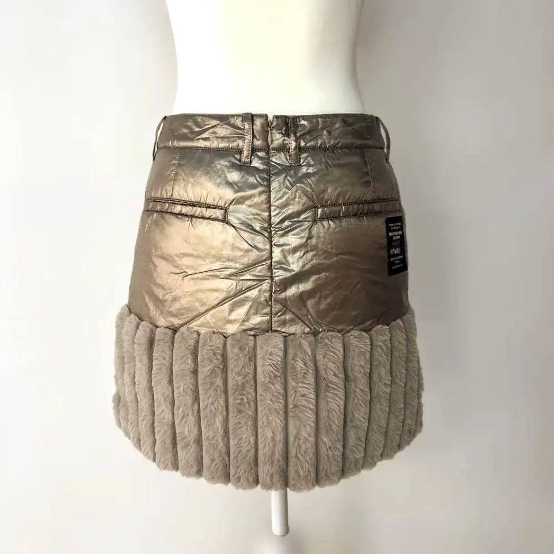 MASTER BUNNY EDITION ファー付スカート　サイズ2 美品