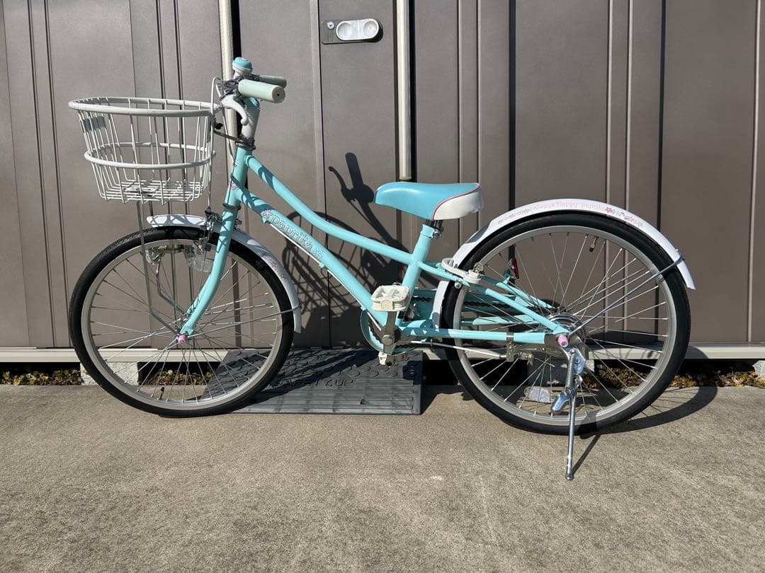 【直接引き取り限定】20インチ　子供　自転車　ブルー