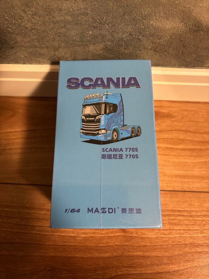 1/64 MASDI スカニア SCANIA 770S ブルー ダイキャスト
