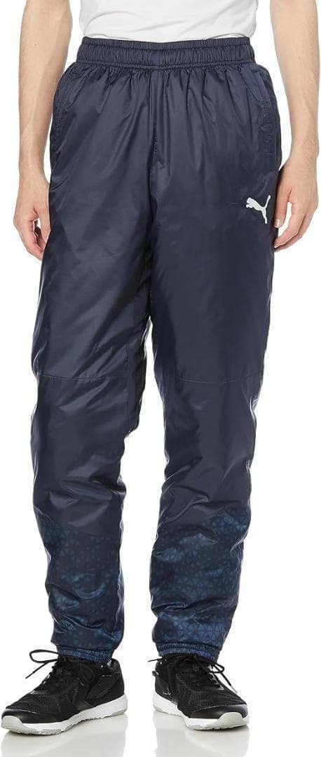 24,200円　プーマ　中綿　ウォーマー上下　ウィンド　658814　紺　L