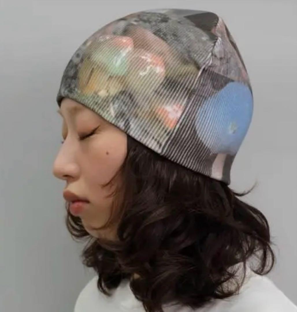 Labyrins Picture Beanie キノコ