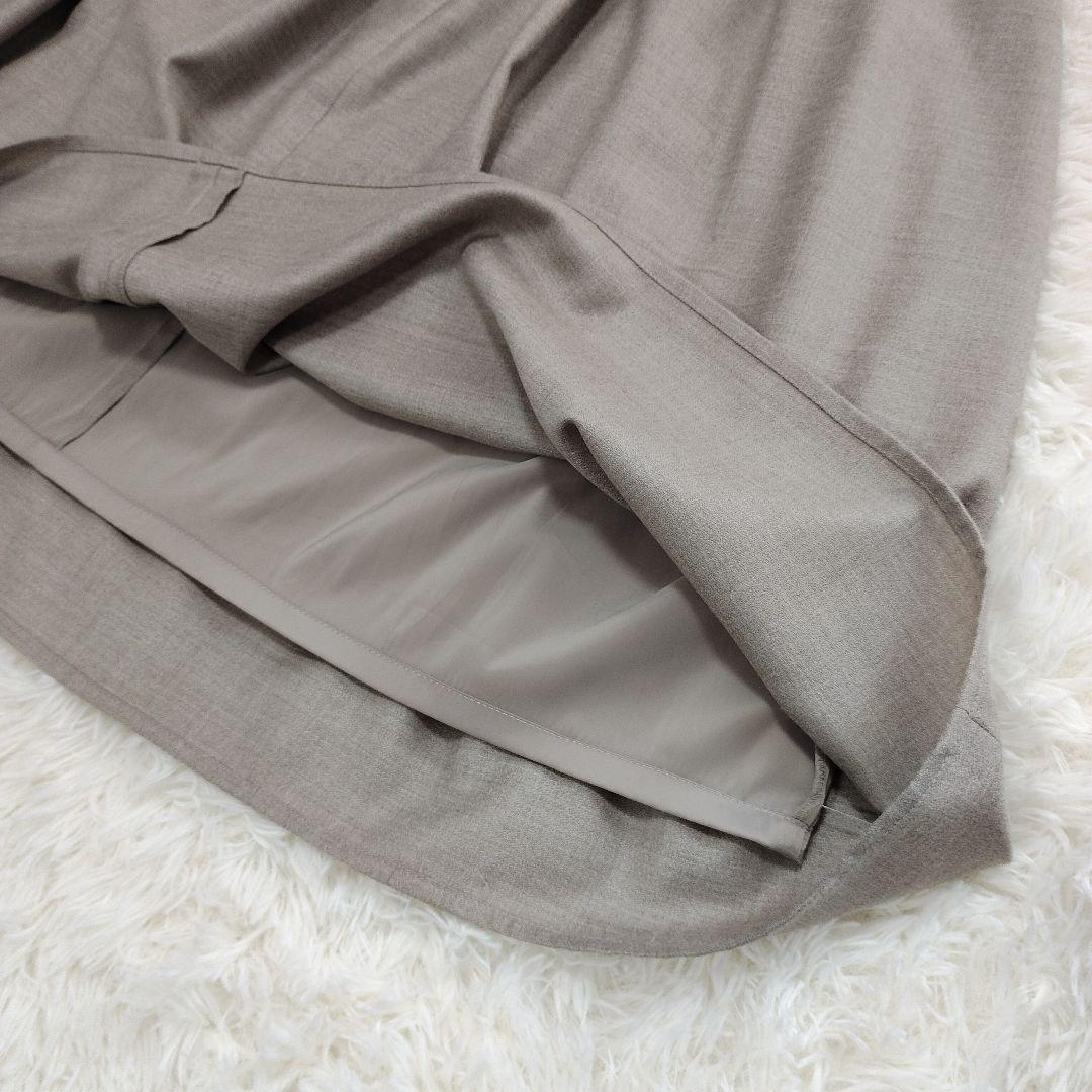 DrawingNumbers　ウエストシャーリング ロングワンピース　長袖